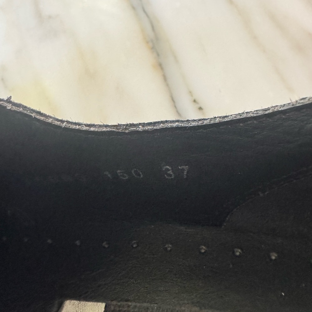 Fratelli Rossetti Black Flats with Textured Design - Picture 4 of 6